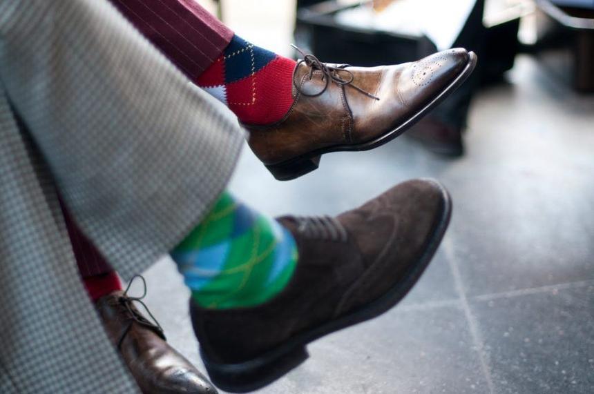 Kolorowe skarpetki nadadzą Ci szyku